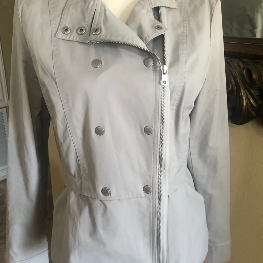 Armani Exchange double breasted blazer‎ jacket with zipper size large